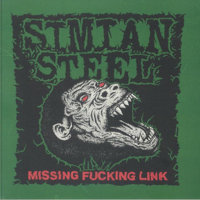 Missing Fucking Link - Neon Green Vinyl LP vinyl record cover