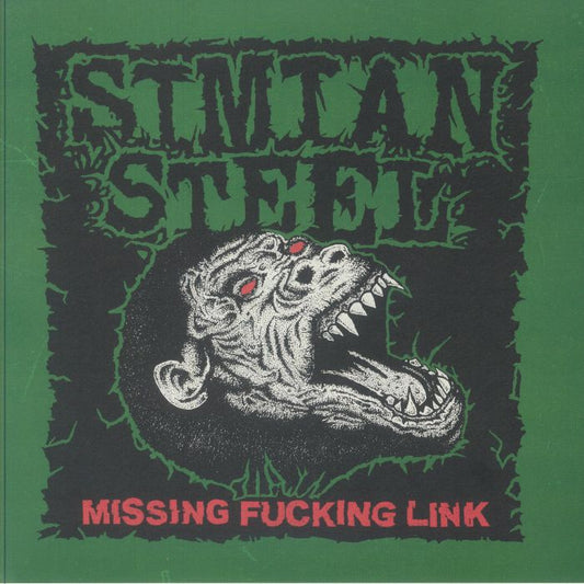Missing Fucking Link - Neon Green Vinyl LP vinyl record cover