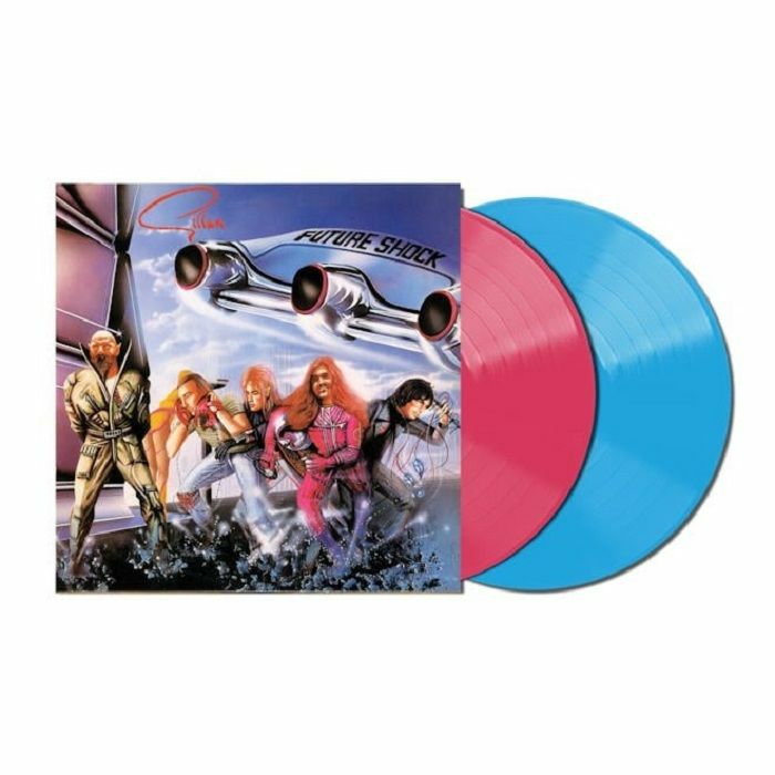 Future Shock - Blue & Pink Vinyl 2xLP vinyl record cover