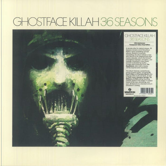 36 Seasons - Yellow Vinyl LP vinyl record cover