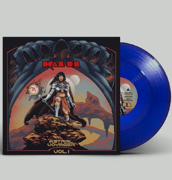 Astral Voyager Volume 1 - Blue Vinyl LP vinyl record cover