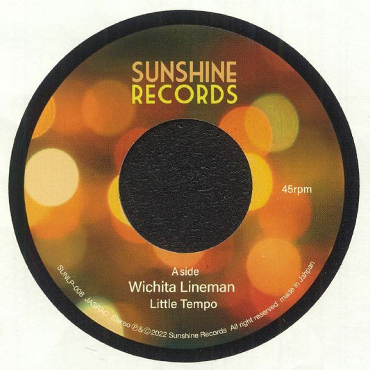 Wichita Lineman - Vinyl Single vinyl record cover