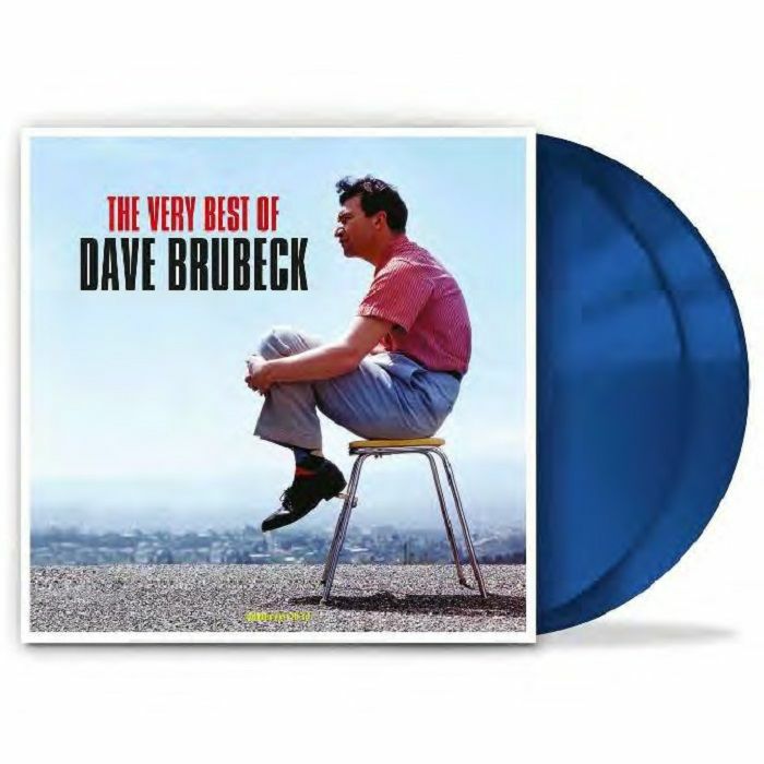 The Very Best Of Dave Brubeck - Blue Vinyl 2xLP vinyl record cover