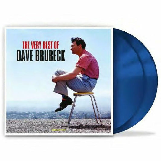 The Very Best Of Dave Brubeck - Blue Vinyl 2xLP vinyl record cover