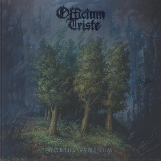 Hortus Venenum - Limited Edition Green and Blue Splatter Vinyl LP vinyl record cover