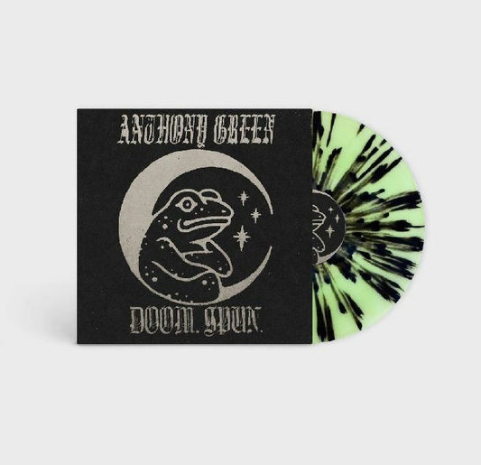 Doom Spun - Limited Green & Black Splatter Vinyl LP vinyl record cover