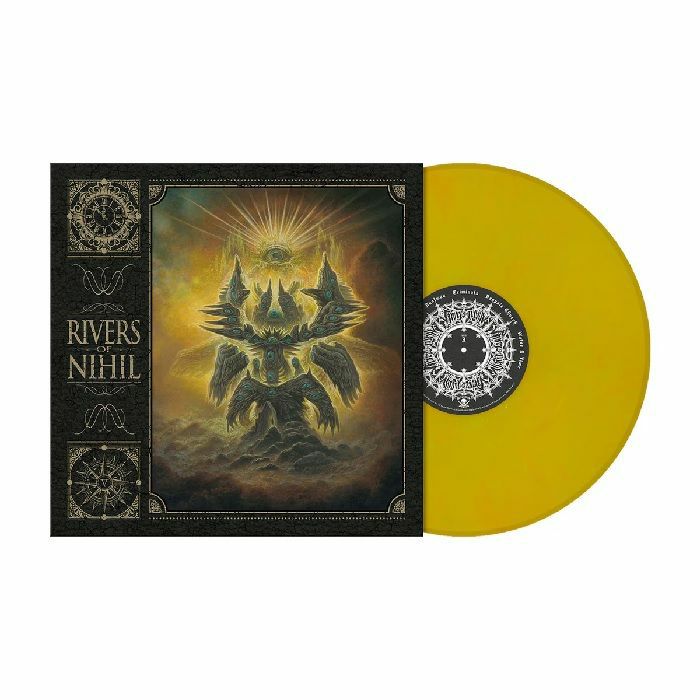 Rivers Of Nihil - Yellow Marbled Vinyl LP vinyl record cover