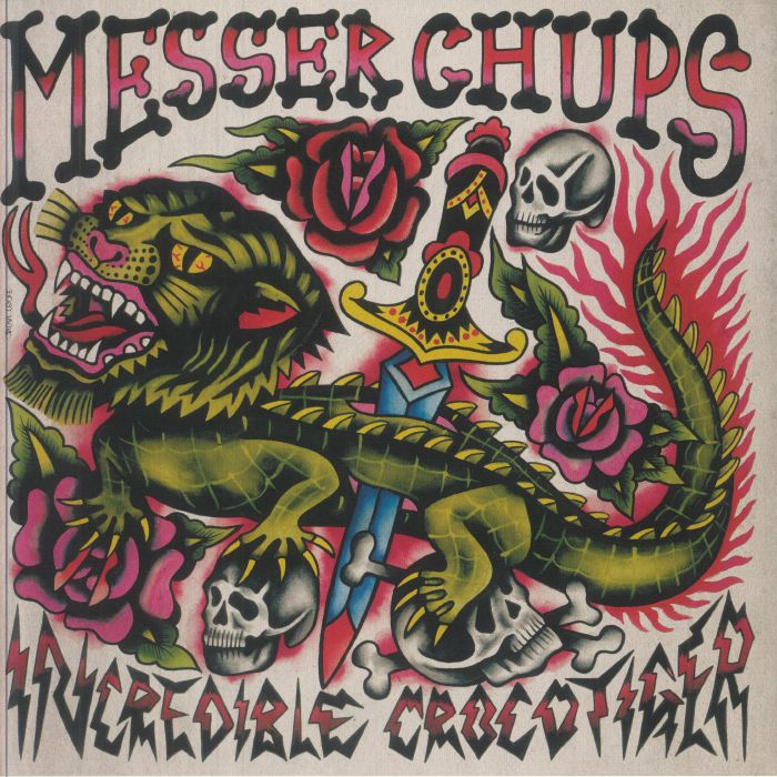 The Incredible Crocotiger - Marbled Vinyl LP vinyl record cover