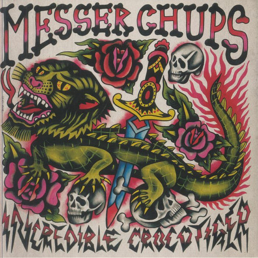 The Incredible Crocotiger - Marbled Vinyl LP vinyl record cover