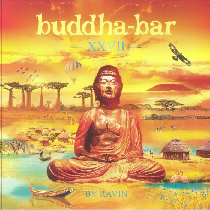 Buddha Bar Vol XXVII - Yellow & Red Vinyl 2xLP vinyl record cover