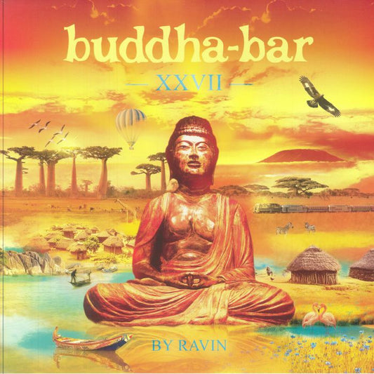 Buddha Bar Vol XXVII - Yellow & Red Vinyl 2xLP vinyl record cover