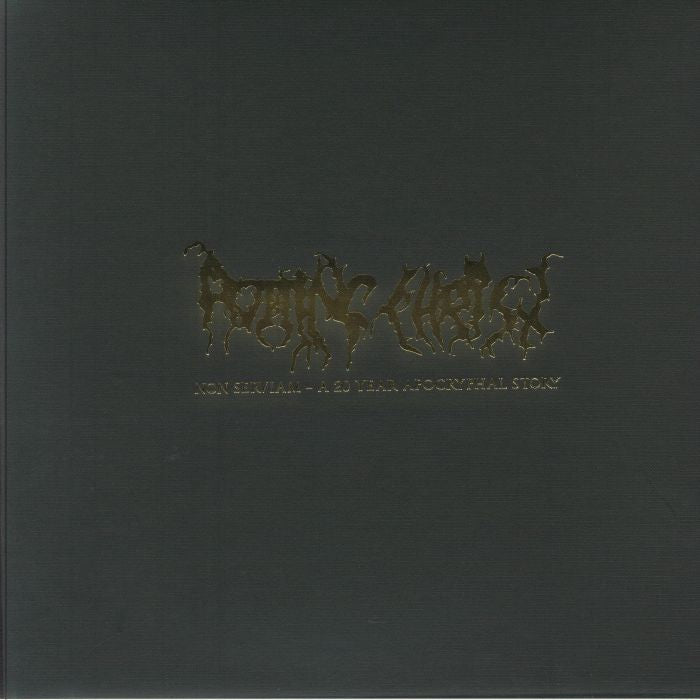 Non Serviam: A 20 Year Apocryphal Story - Gold Vinyl 4xLP Box Set vinyl record cover