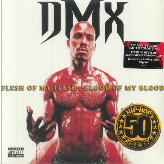 Flesh Of My Flesh Blood Of My Blood - 25th Anniversary Ruby Red Vinyl 2xLP vinyl record cover