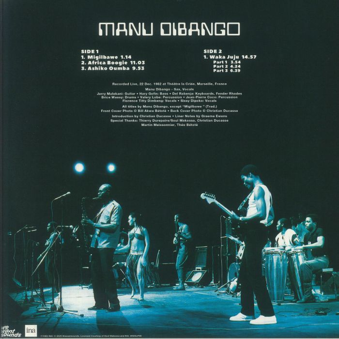 Dibango 82 - Vinyl LP vinyl record cover