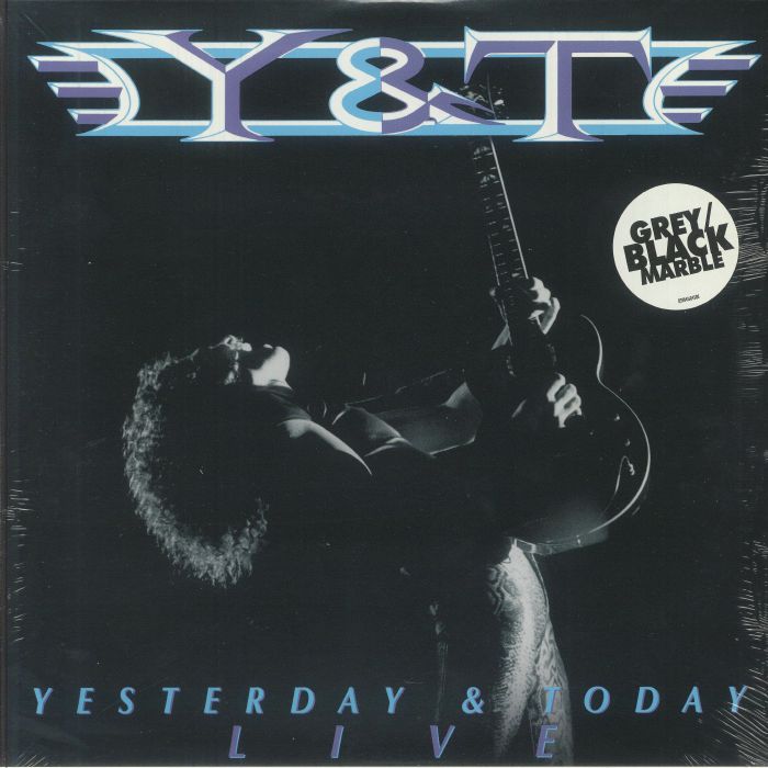 Yesterday & Today Live - Grey & Black Marbled 2xLP vinyl record cover