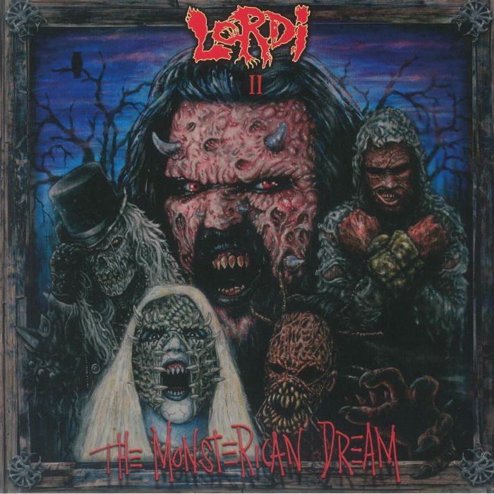 The Monsterican Dream - Limited Edition Green Marbled Vinyl LP vinyl record cover