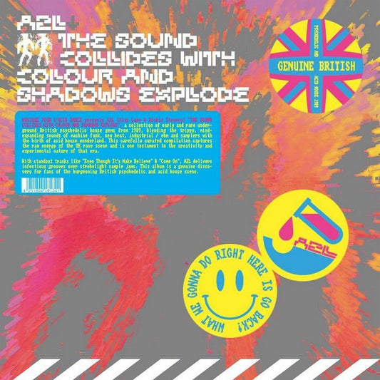 The Sound Collides With Colour & Shadows Explode - 2xLP vinyl record cover