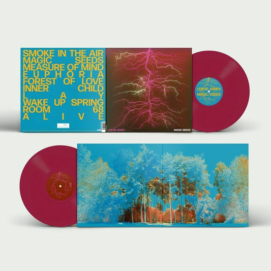 Magic Seed - Limited Edition Ruby Red Vinyl LP vinyl record cover