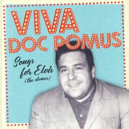 Viva Doc Pomus: Songs For Elvis (The Demos) - Limited Edition Orange 2xLP vinyl record cover