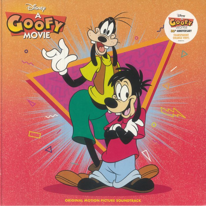 A Goofy Movie (30th Anniversary Edition) (Soundtrack) - Orange Vinyl LP vinyl record cover