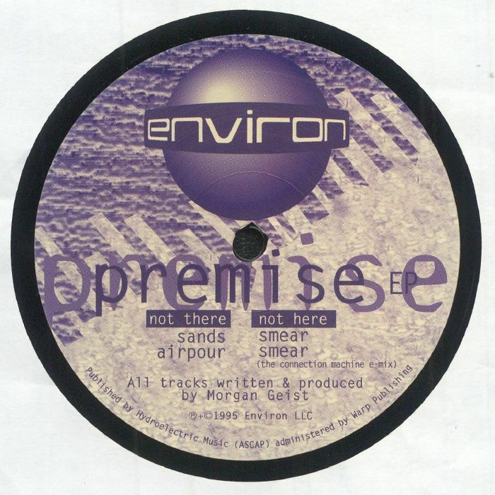 Premise EP - Vinyl EP vinyl record cover