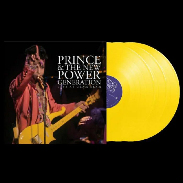 Live At Glam Slam - Yellow Vinyl 3xLP vinyl record cover