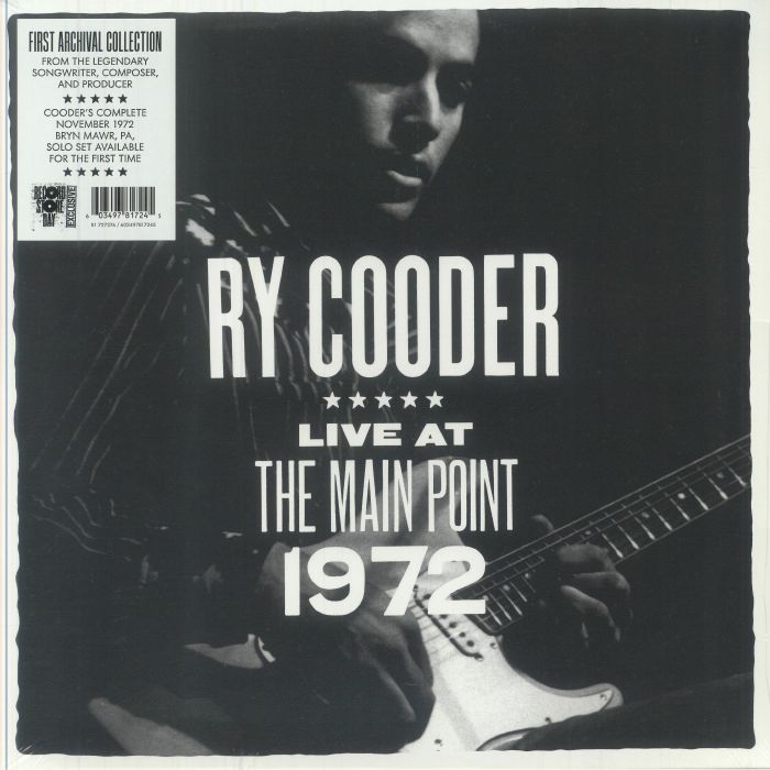 Live At The Main Point 1972 - Vinyl LP vinyl record cover