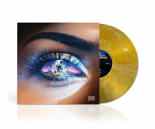 Awaken The Sleeping Giant - Limited Edition Gold Nugget Vinyl LP vinyl record cover