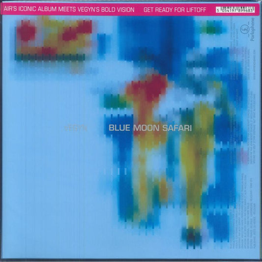 Blue Moon Safari (Record Store Day 2025) - Blue Vinyl LP vinyl record cover