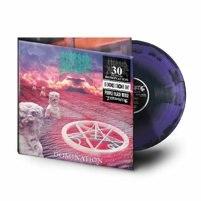 Domination - Limited Edition Purple and Black Vinyl LP vinyl record cover