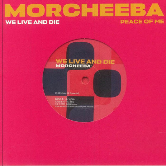 We Live And Die / Peace Of Me - Orange Vinyl Single vinyl record cover