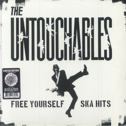 Free Yourself: Ska Hits - Black & White Splatter Vinyl LP vinyl record cover