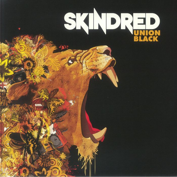 Union Black - Yellow & Black Splatter Vinyl 2xLP vinyl record cover