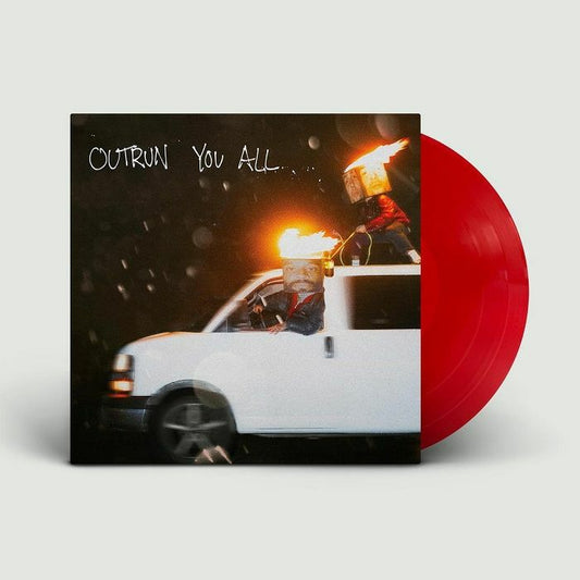 Outrun You All - Red Vinyl EP vinyl record cover