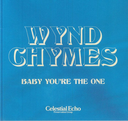 Baby You're The One - Vinyl Single vinyl record cover