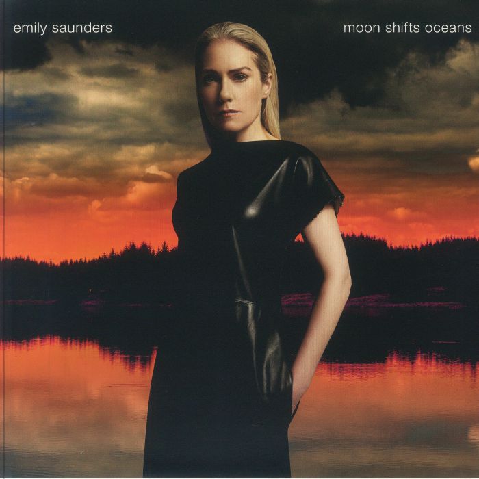 Moon Shifts Oceans - Red Vinyl LP vinyl record cover