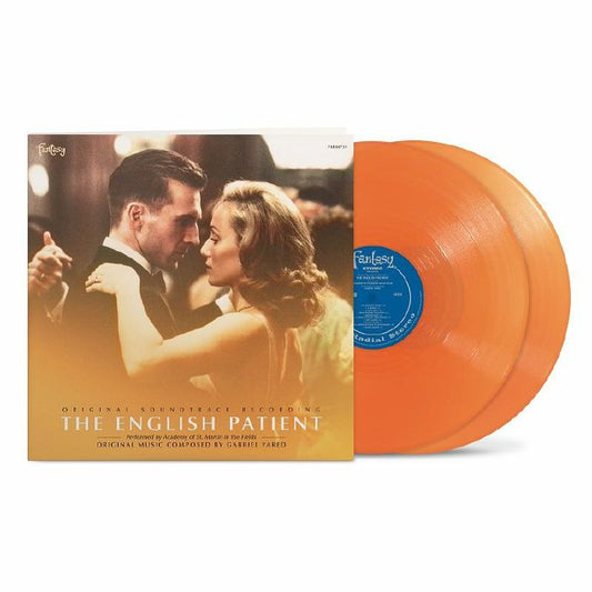 The English Patient (Soundtrack) - Deluxe Orange 2xLP vinyl record cover