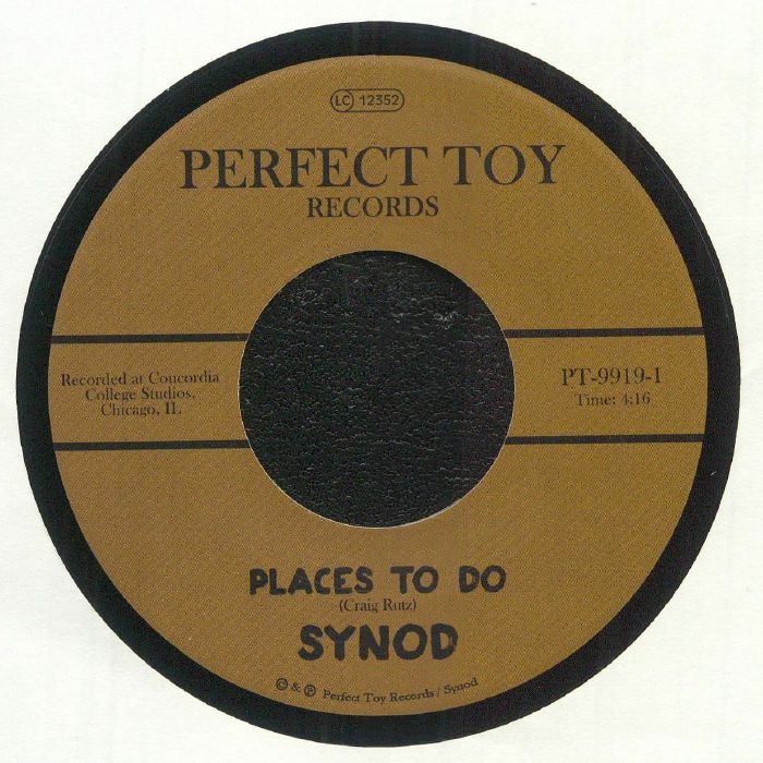 Places To Do - Vinyl Single vinyl record cover