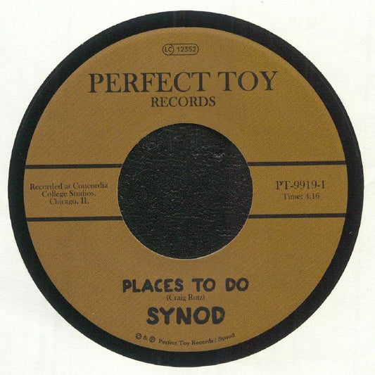 Places To Do - Vinyl Single vinyl record cover
