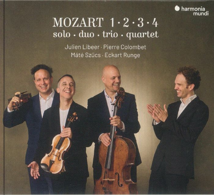 Mozart 1 2 3 4 Solo Duo Trio Quartet - CD CD cover