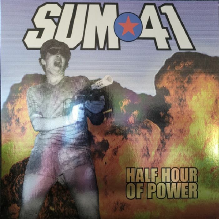 Half Hour Of Power - Limited Edition Blue Vinyl EP vinyl record cover