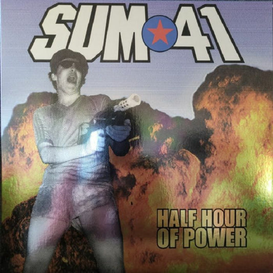 Half Hour Of Power - Limited Edition Blue Vinyl EP vinyl record cover