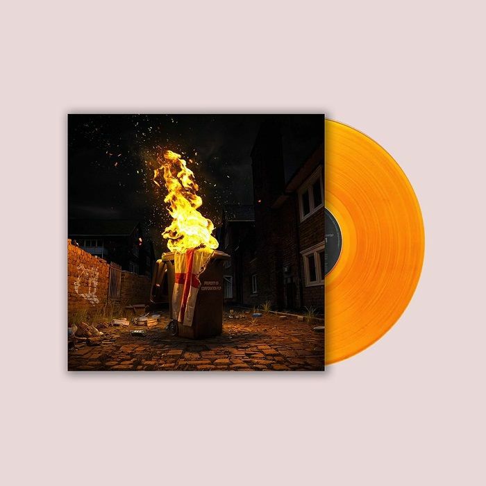 Corporation POP - Limited Edition Orange Vinyl LP vinyl record cover