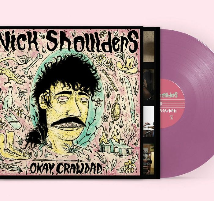 Okay Crawdad - Violet Vinyl LP vinyl record cover