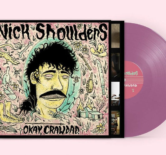 Okay Crawdad - Violet Vinyl LP vinyl record cover