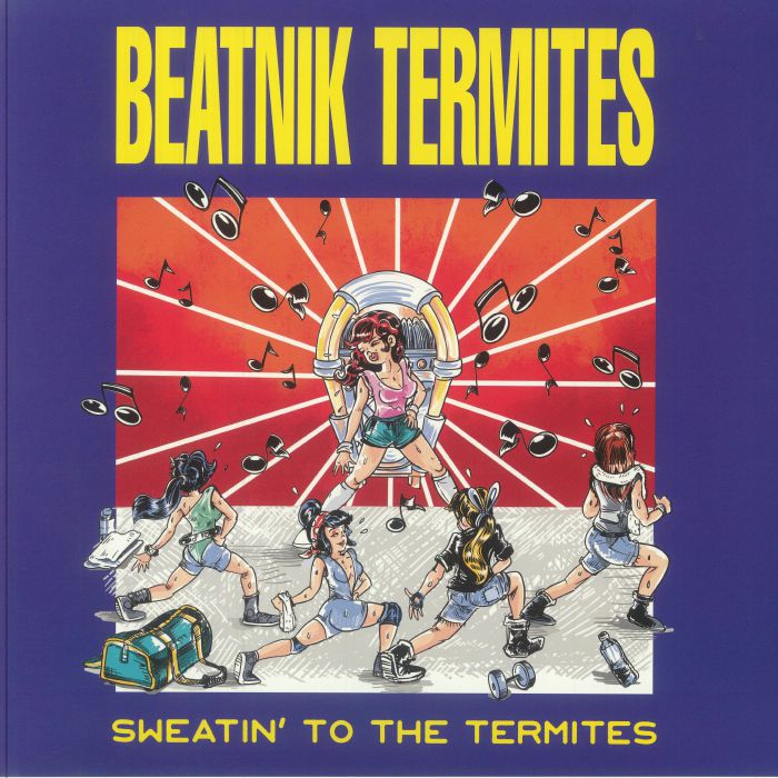 Sweatin' To The Termites - Transparent Orange Vinyl LP vinyl record cover