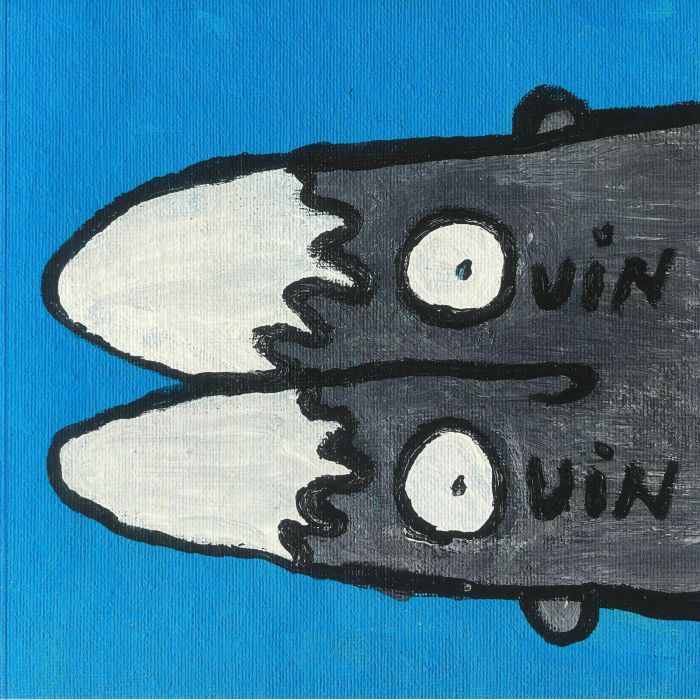 Ouin Ouin - Limited Autographed Blue Vinyl LP vinyl record cover