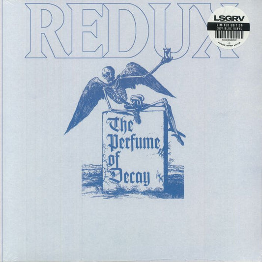 The Perfume Of Decay - Sky Blue Vinyl LP vinyl record cover
