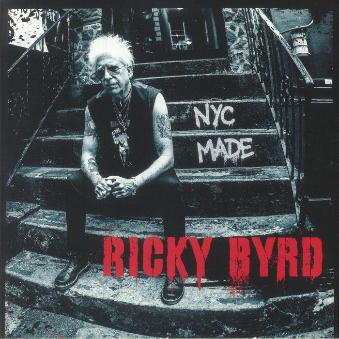 NYC Made - Red & Black Marbled Vinyl LP vinyl record cover