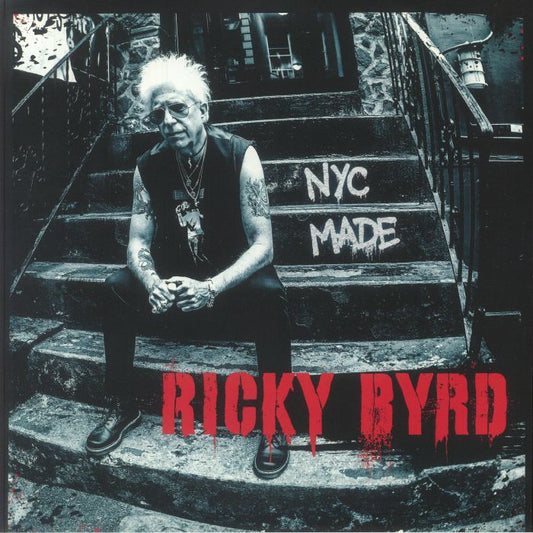 NYC Made - Red & Black Marbled Vinyl LP vinyl record cover